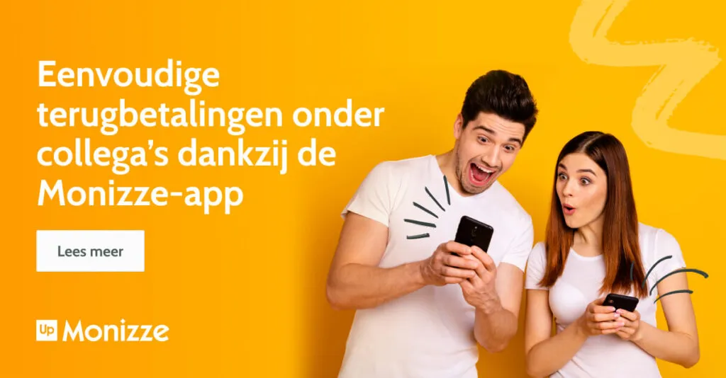 Eenvoudige terugbetalingen onder collega’s dankzij de Monizze-app
