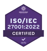 ISO/IEC 27001:2022 Certified